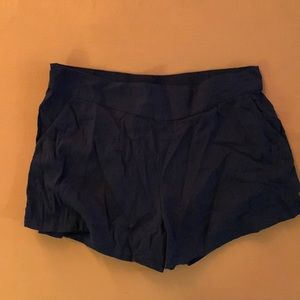 aerie blue shorts nwt